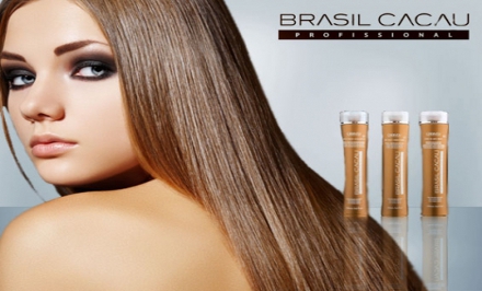 Brazil keratinos hajkiegyenesítés és hajújraépítés, melegollós hajvágással, Brasil Cacau luxustermékkel! kupon