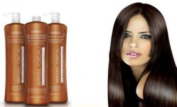Brasil Cacau hajegyenesítő és hajújraépítő luxuskezelés, egészségügyi melegollós hajvágással, mosással és szárítással! - akciós kupon
