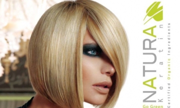 Natura Keratin tartós hajegyenesítés,  Mac Split hajvég vágással vagy melegollós hajvágással, bármely hajhosszra! - akciós kupon
