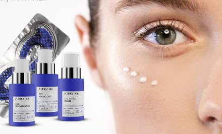Arkana Eye Complex Care kezelés szem alatti sötét karikák ellen! Duzzanatokra, ráncokra, szarkalábakra, megereszkedésre, Arkana neurokozmetikum Thermage IV. mátrixpontos rádiófrekvenciás ránckezeléssel! kupon