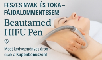 A legújabb generációs Beautamed HIFU Pen toka és nyak kötőszövet helyreállító kezelés, fájdalommentesen - akciós kupon